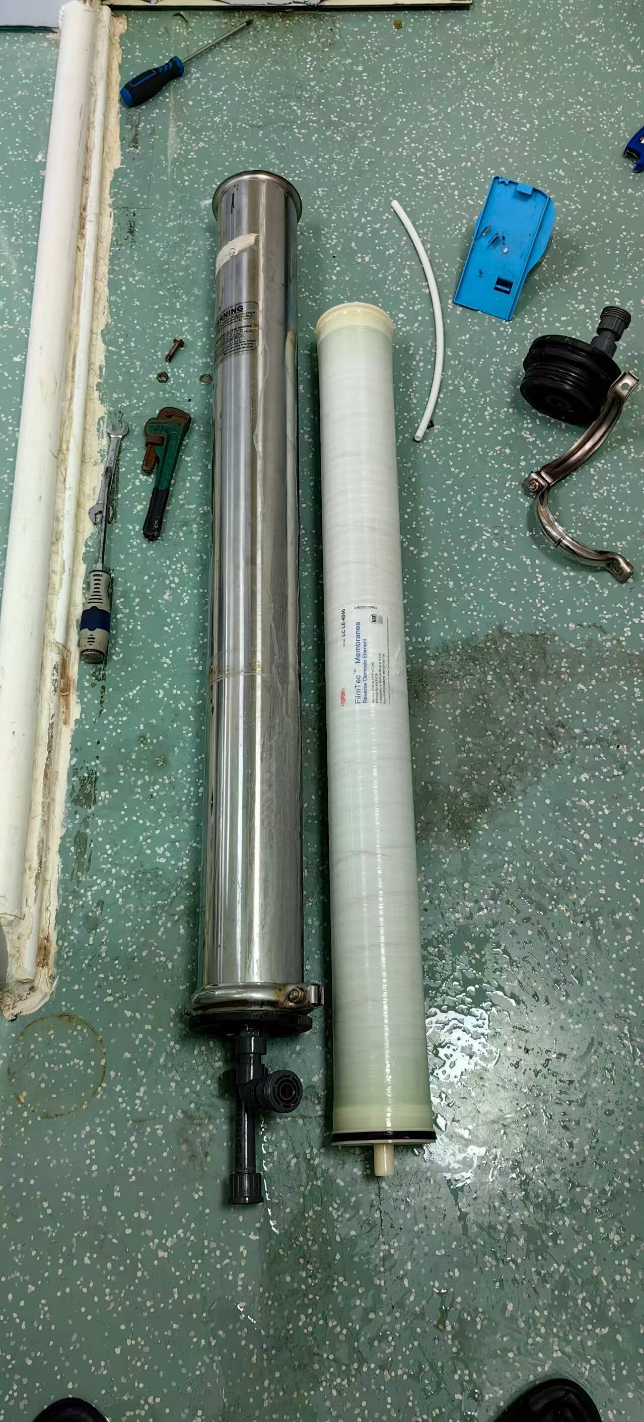 开云Kaiyun反渗透膜LCLE-4040，不锈钢膜壳.jpg